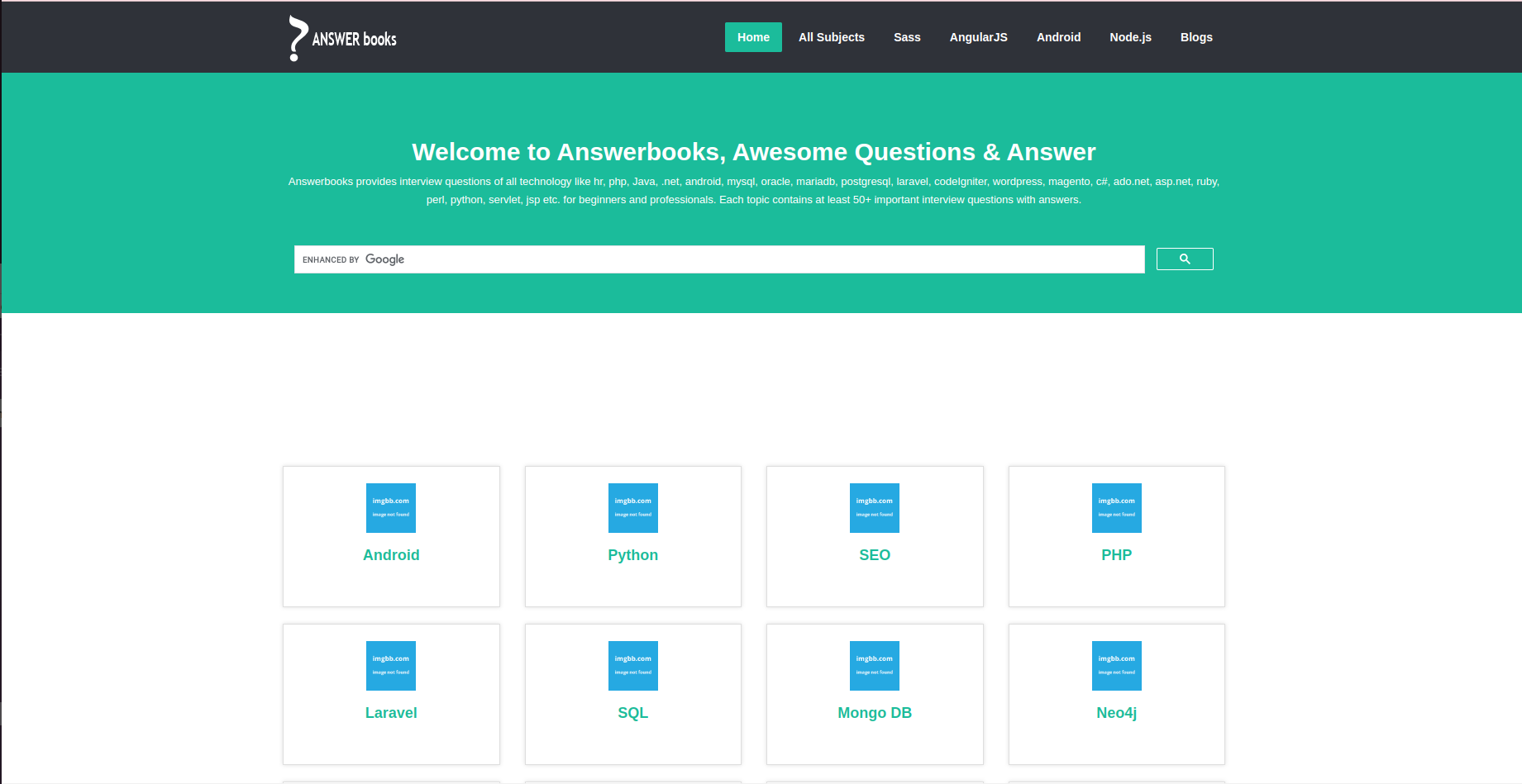 Answerbooks
